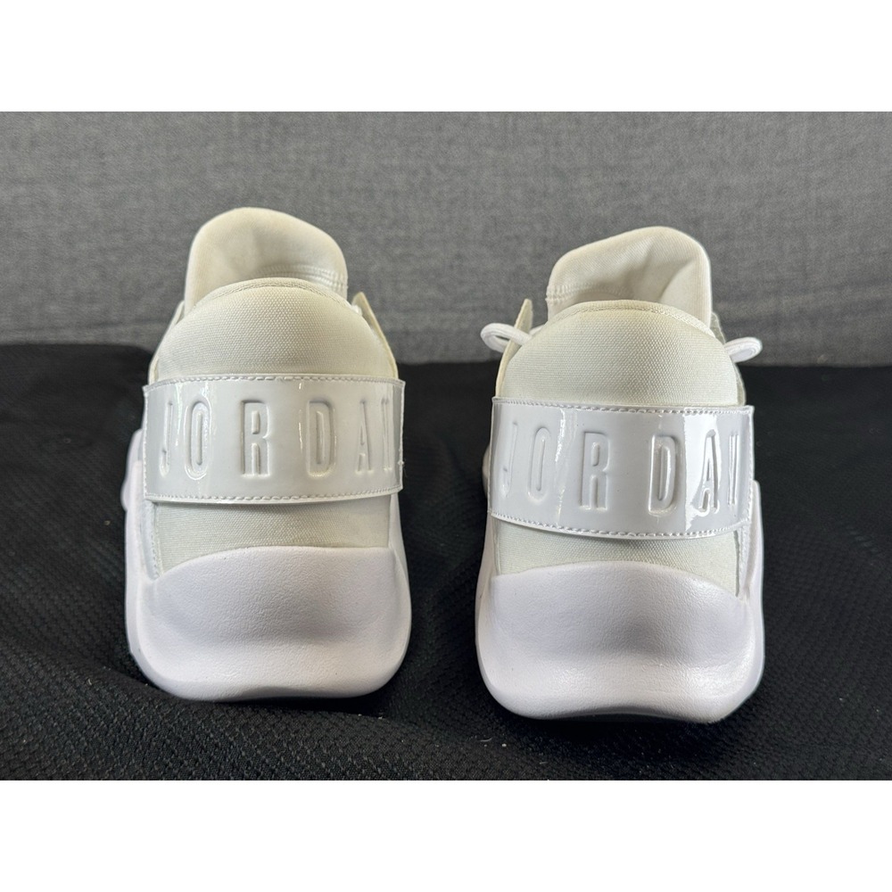 NIKE JORDAN AH6462-100 MEN'S FLIGHT FREE PREMIUM LOW BASKETBALL‎ WHITE SZ 10.5 - Picture 6 of 12